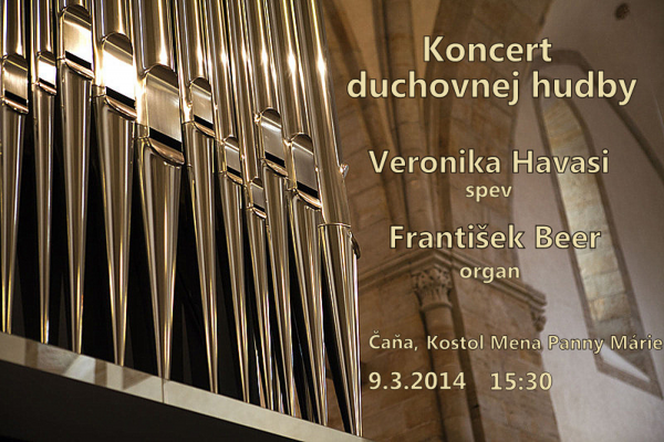 Organovy koncert Cana 2014